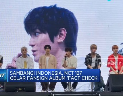 Sambangi Indonesia, NCT 127 Gelar Fansign Album ‘Fact Check’